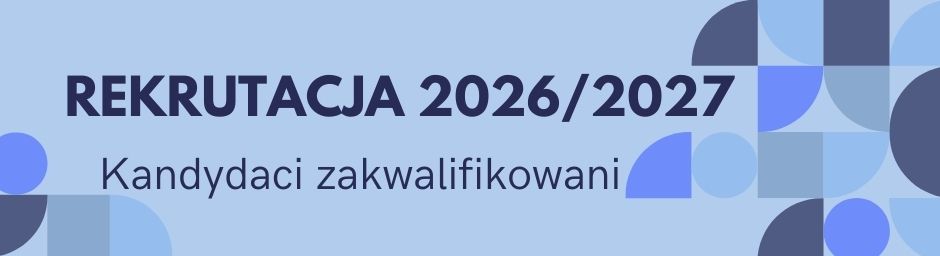 Rekrutacja 2026/2027 - kandydaci zakwalifikowani