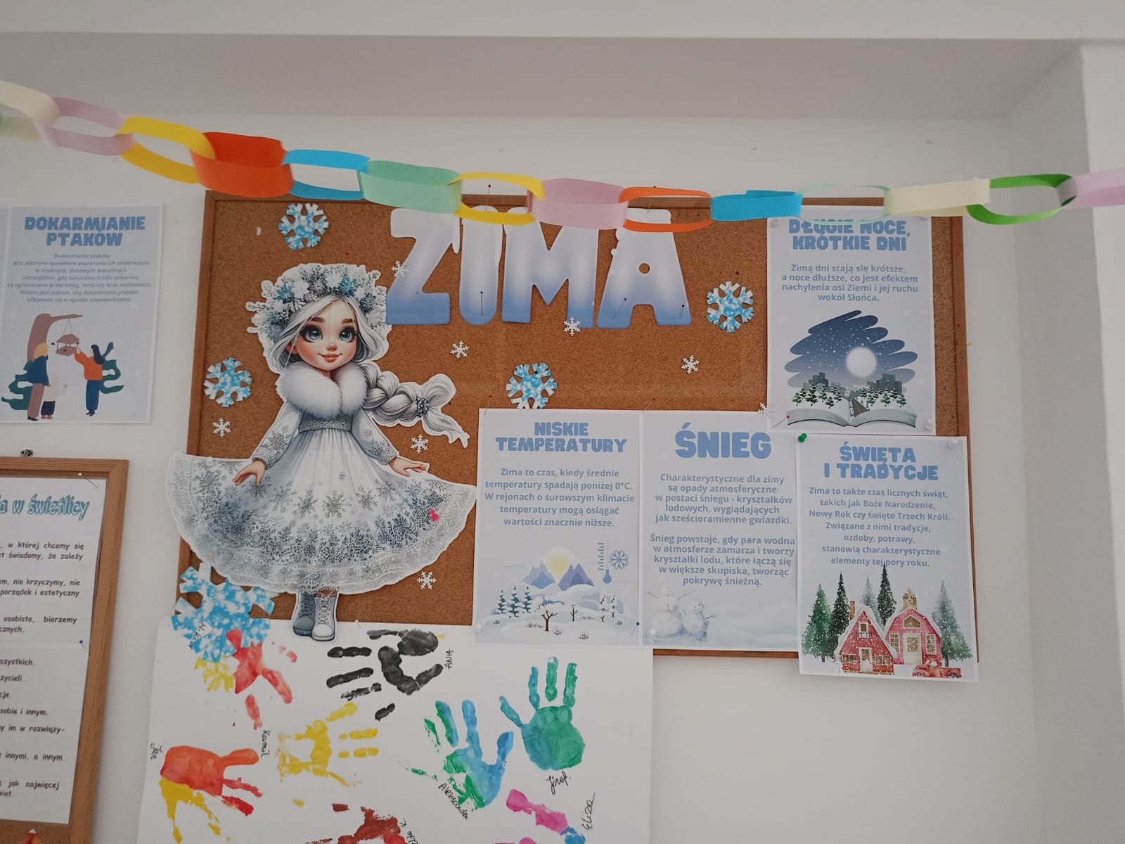 Świetlica zimą